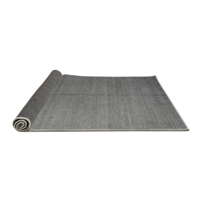 Sideview of Abstract Gray Modern Rug, abs5466gry