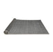 Sideview of Abstract Gray Modern Rug, abs5466gry