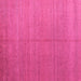 Square Abstract Pink Modern Rug, abs5466pnk