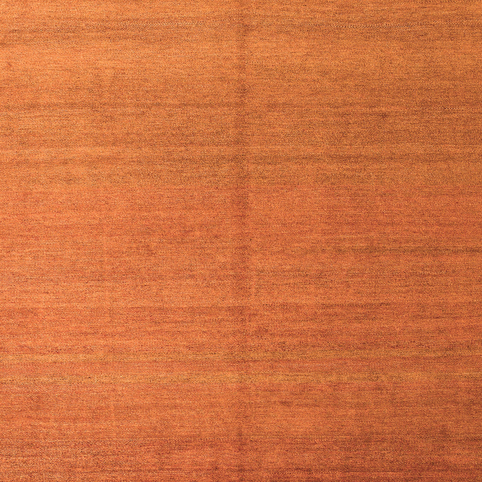 Square Machine Washable Abstract Orange Modern Area Rugs, wshabs5466org