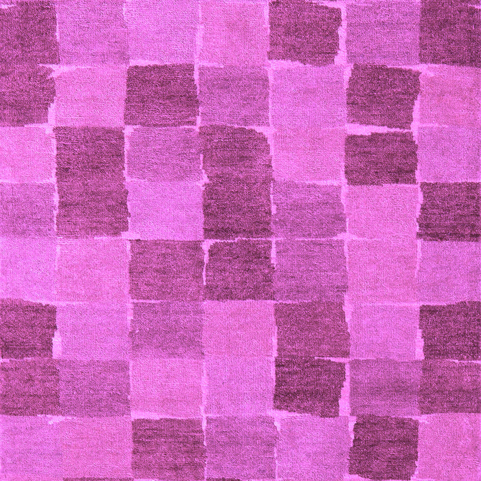Checkered Purple Modern Rug, abs5467pur