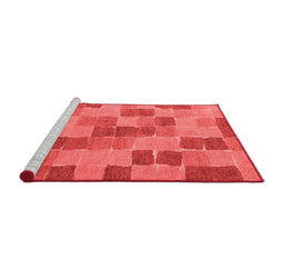 Modern Red Washable Rugs