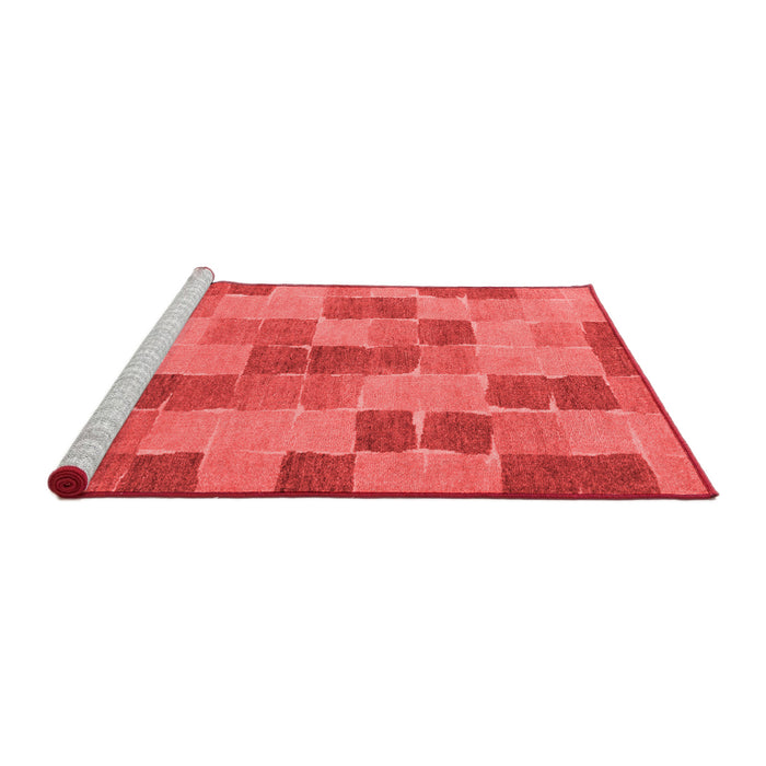 Modern Red Washable Rugs