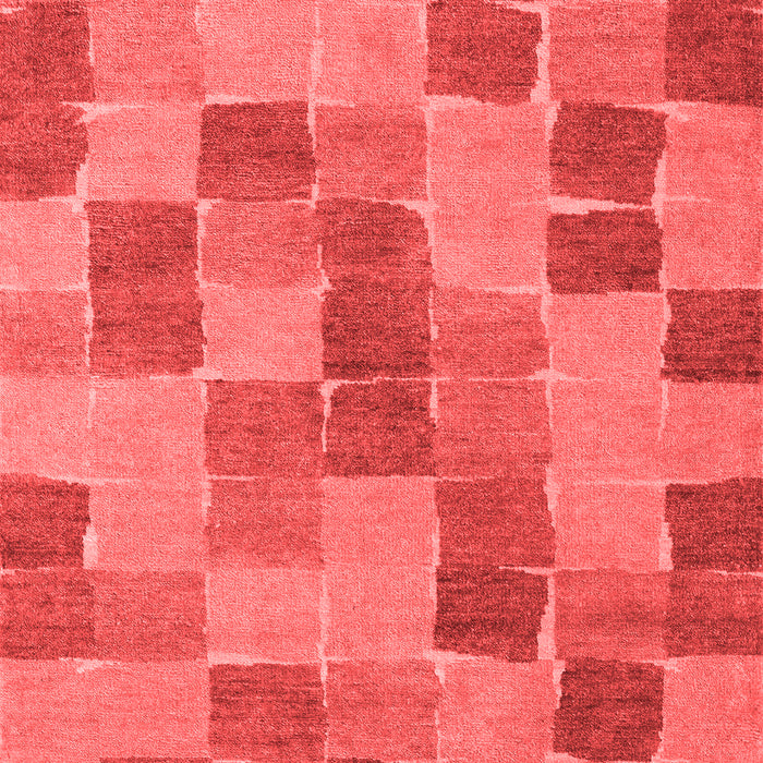 Checkered Red Modern Area Rugs