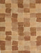 Abstract Orange Checkered Rug, abs5467