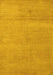 Abstract Yellow Modern Rug, abs5468yw