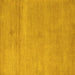 Square Abstract Yellow Modern Rug, abs5468yw