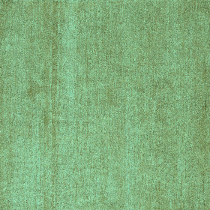 Square Machine Washable Abstract Turquoise Modern Area Rugs, wshabs5468turq