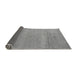 Sideview of Abstract Gray Modern Rug, abs5468gry