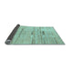 Sideview of Solid Light Blue Modern Rug, abs5469lblu