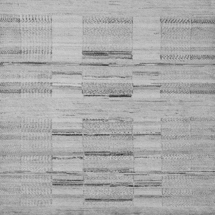 Square Solid Gray Modern Rug, abs5469gry