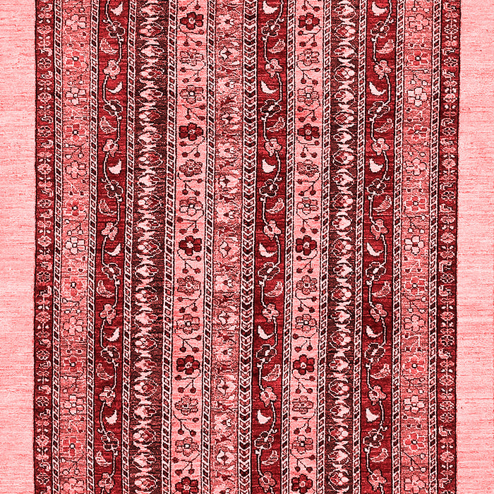Abstract Red Modern Area Rugs
