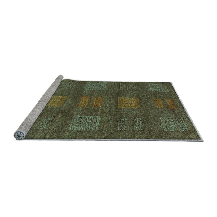 Sideview of Machine Washable Abstract Light Blue Modern Rug, wshabs5470lblu