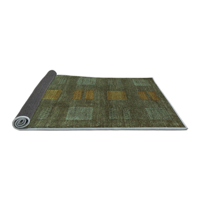 Sideview of Abstract Light Blue Modern Rug, abs5470lblu