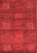 Abstract Red Modern Area Rugs