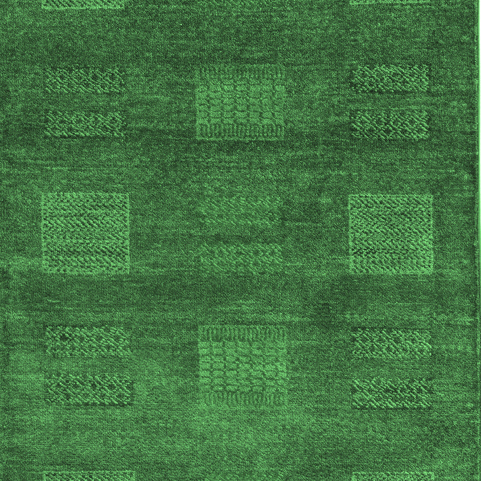 Abstract Emerald Green Modern Rug, abs5470emgrn