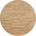 Round Abstract Bronze Brown Solid Rug, abs5471