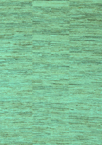 Solid Turquoise Modern Rug, abs5471turq