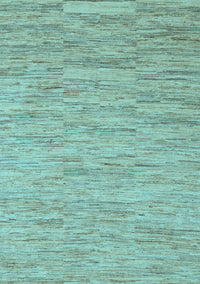 Solid Light Blue Modern Rug, abs5471lblu