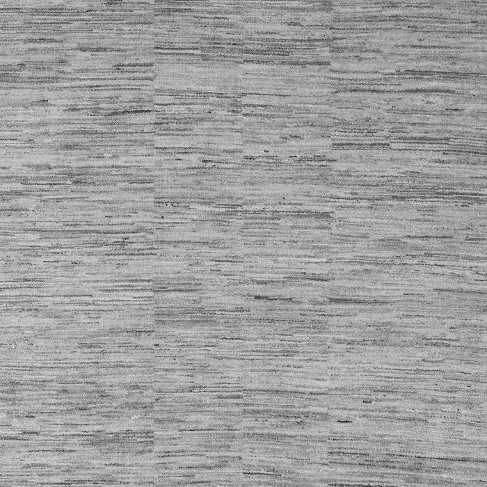 Machine Washable Solid Gray Modern Rug, wshabs5471gry