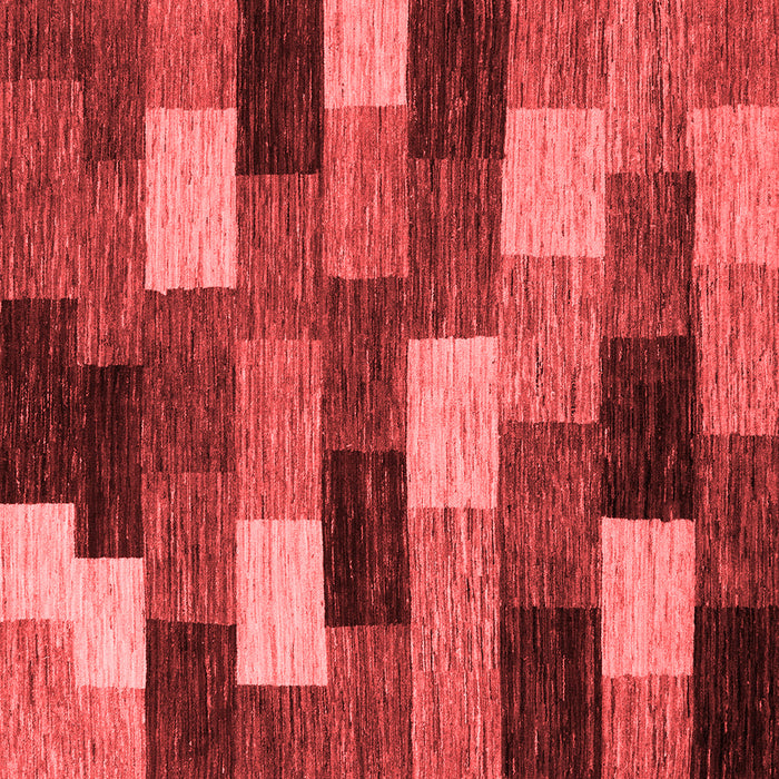 Machine Washable Abstract Red Modern Rug, wshabs5472red