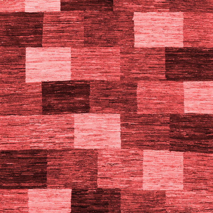 Machine Washable Abstract Red Modern Rug, wshabs5472red