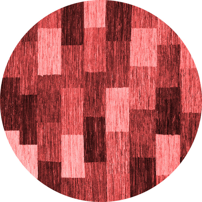 Machine Washable Abstract Red Modern Rug, wshabs5472red