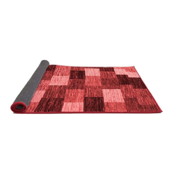 Abstract Red Modern Area Rugs
