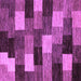 Square Abstract Purple Modern Rug, abs5472pur