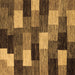 Square Machine Washable Abstract Brown Modern Rug, wshabs5472brn