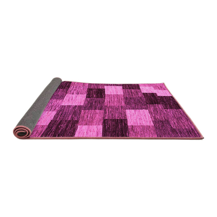 Sideview of Abstract Pink Modern Rug, abs5472pnk