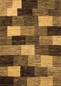 Abstract Brown Modern Rug, abs5472brn