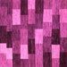 Square Abstract Pink Modern Rug, abs5472pnk