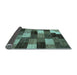 Sideview of Abstract Light Blue Modern Rug, abs5472lblu