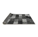 Sideview of Abstract Gray Modern Rug, abs5472gry