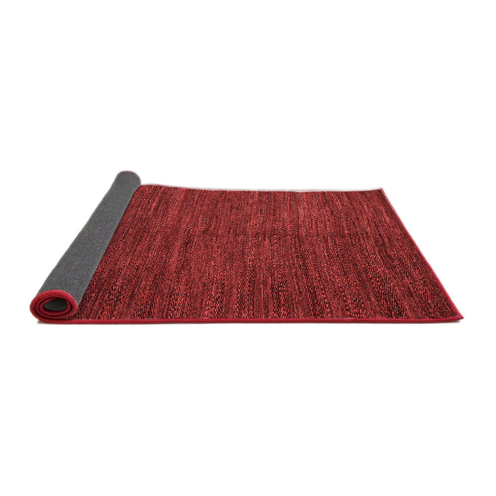 Abstract Red Modern Area Rugs