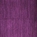 Square Machine Washable Abstract Purple Modern Area Rugs, wshabs5473pur