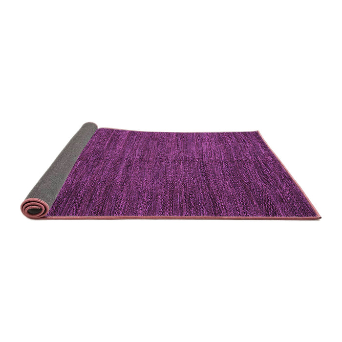 Sideview of Abstract Purple Modern Rug, abs5473pur