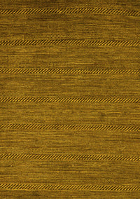 Abstract Yellow Modern Rug, abs5474yw