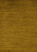 Abstract Yellow Modern Rug, abs5474yw