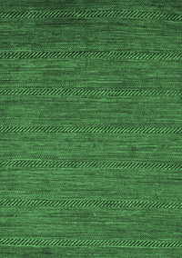 Abstract Emerald Green Modern Rug, abs5474emgrn