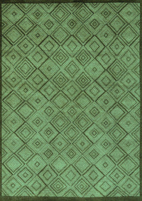 Abstract Turquoise Modern Rug, abs5475turq