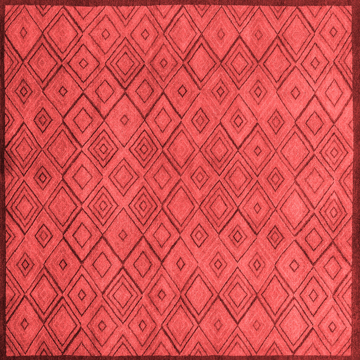 Abstract Red Modern Rug, abs5475red