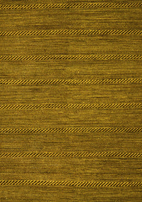 Abstract Yellow Modern Rug, abs5476yw