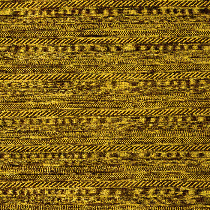 Abstract Yellow Modern Rug, abs5476yw