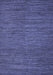 Abstract Blue Modern Rug, abs5476blu