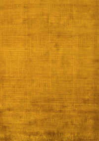 Abstract Yellow Modern Rug, abs5477yw