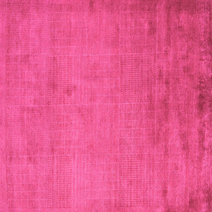 Square Machine Washable Abstract Pink Modern Rug, wshabs5477pnk