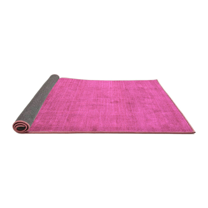 Sideview of Abstract Purple Modern Rug, abs5477pur