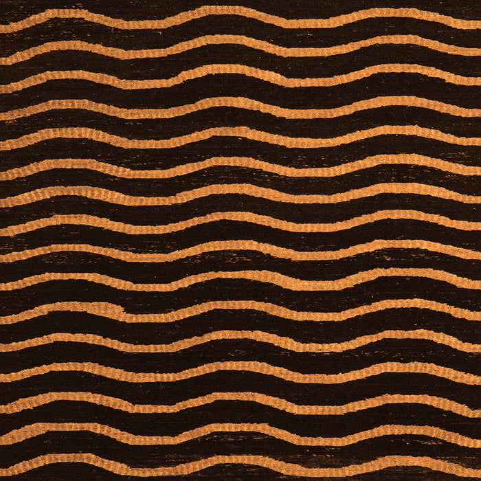Square Machine Washable Abstract Orange Modern Area Rugs, wshabs5478org